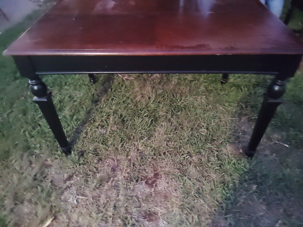 Kitchen Table With Six Chairs Asking 75 Or Best Offer