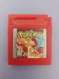Pokémon Red Version Game Boy Cartridge