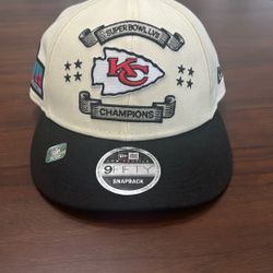 Super Bowl LVII KC Champions Hat 