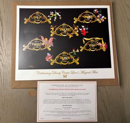 DISNEY CRUISE LINE CONCIERGE EXCLUSIVE LIMITED TIME POSTER!
