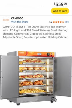 133Qt 5-Tier 900W Electric Food Warmer Brand New In Box Never Opened