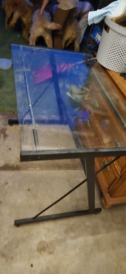 Glass Desk