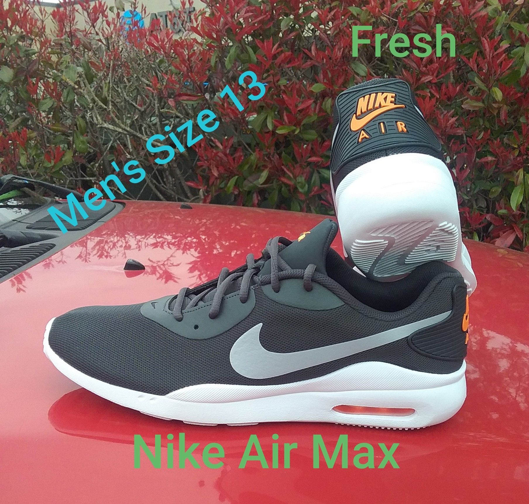 Men's Nike Air Max Size 13 Get your shoe game up! Kop these please! Money On The Wood Is Always Good!