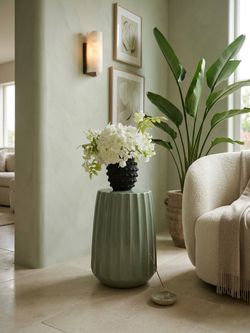 Ceramic Accent Table Green - Hearth & Hand™ with Magnolia