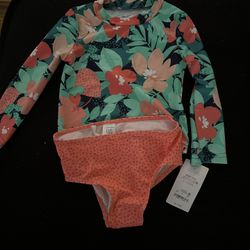 BNWT Carters 2 Piece Bathing Suit For Toddler 