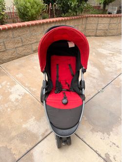Britax Agile red and black stroller