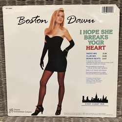 Boston Dawn “I Hope She Brakes Your Heart” 12” Single