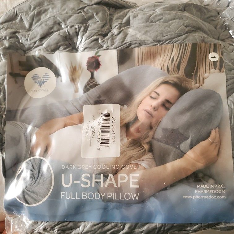 Pharmedoc U-Shape Full Body Pillow BRAND NEW!