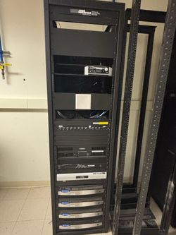 Middle Atlantic enclosed server/AV rack cabinet