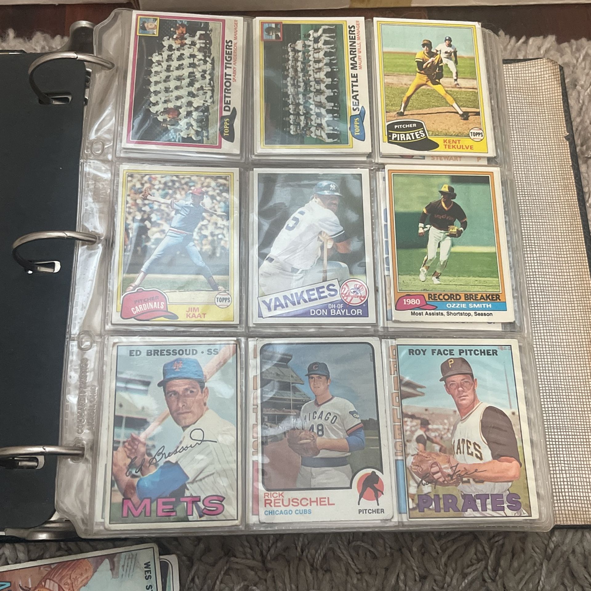 Vintage Baseball Cards 