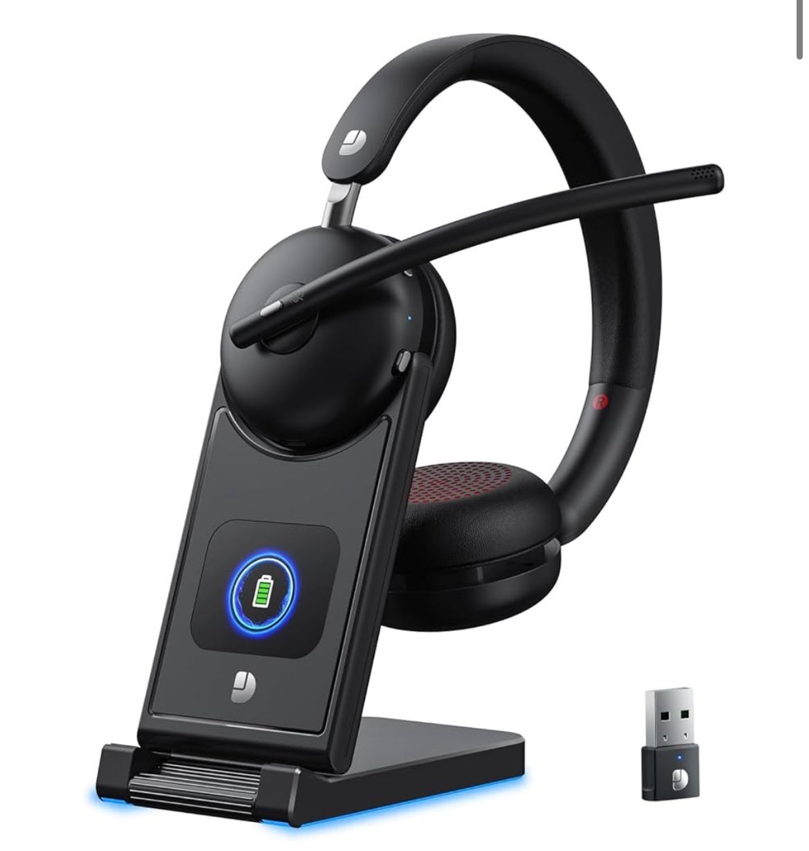 Brand: Dytole Wireless Headset with Mic for Work-Bluetooth 5.3 Headset with Noise Cancelling, Wireless Headsets with 65Hrs Battery & 10Min Fast Charge