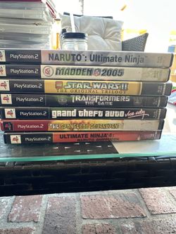 PlayStation 2 Game Bundle 