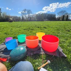 Crystal Chakra Bowls [7 Bowl Set/Sold Together 