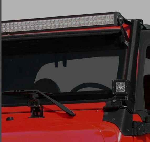 JEEP TJ 97-06 Windshield Light Brackets 