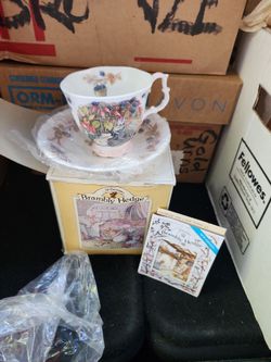 Vintage Brambly Hedge Porcelain Tea Cup and Saucer