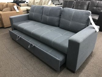 New sofa blue gray new in box 📦