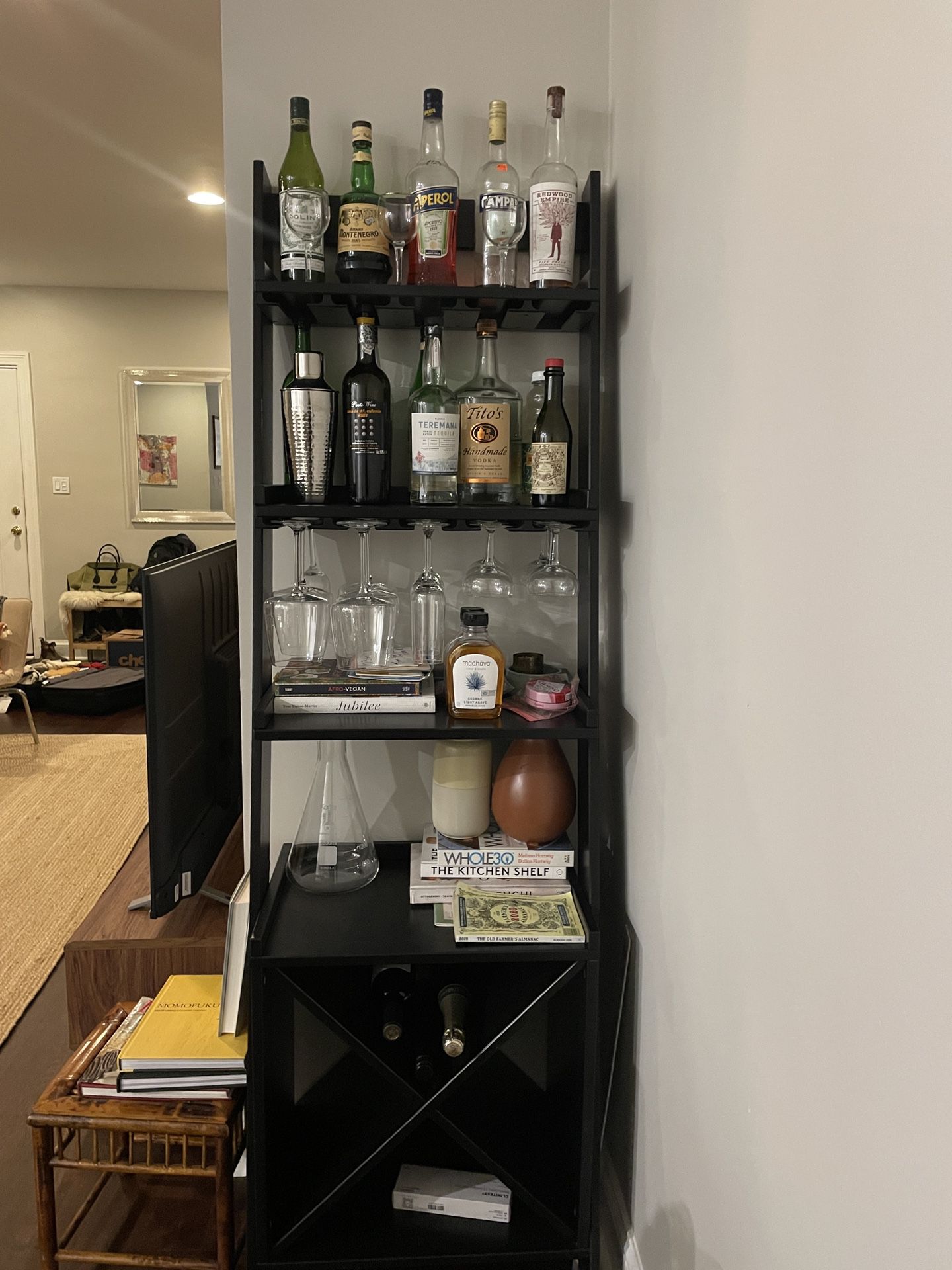 Wine Rack And Bar/Kitchen Storage 