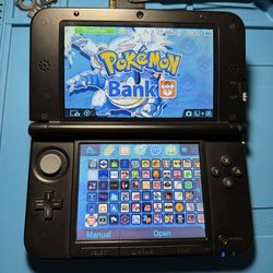Nintendo Blue 3DS XL - Custom Setup - 64GB
