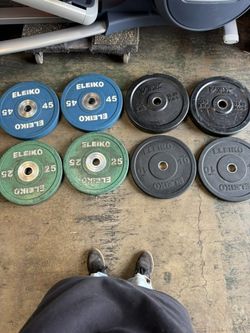 VTX/Eleiko Bumper Weight Plates 