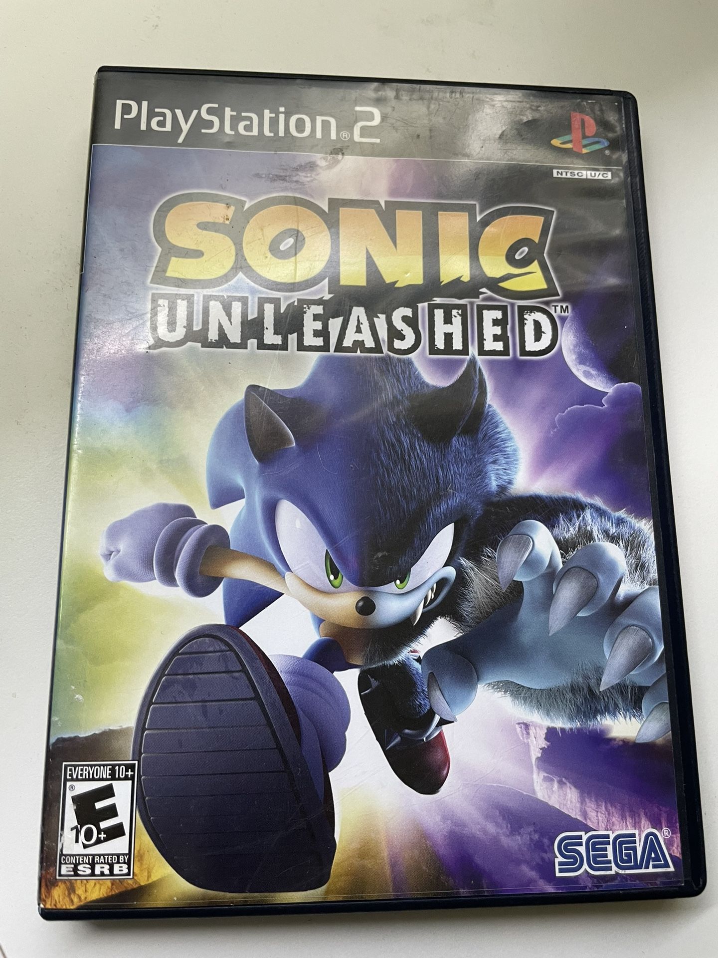 Sonic Unleashed PS2 (No scratches)