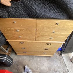 Mid-Century Dresser And Side Tables