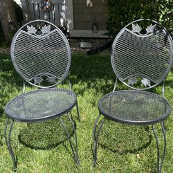 Wrought iron Small Patio Chairs