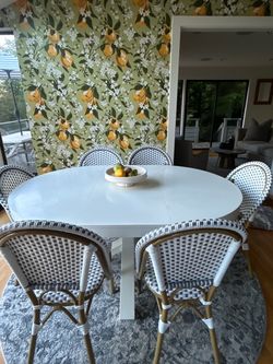 West Elm Dining Table and 6 Chairs