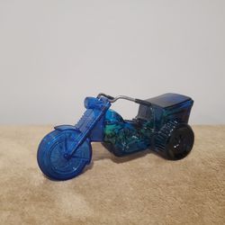 Vintage Avon Blue Motorcycle Wild Country Aftershave Bottle
