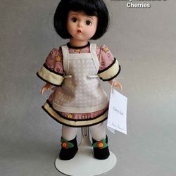 1999 Madame Alexander Mary Engelbreit "Cherry Girl" 8" Doll. #17590. Local Pick Up. FCFS. Cash Only.