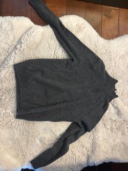 Men's Wool Quarter Zip size M