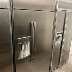 GE Profile 42” Built In Side By Side Fridge 