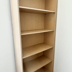 Beige Wooden Shelf