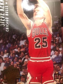 Steve Kerr Chicago Bulls NBA Trading Card