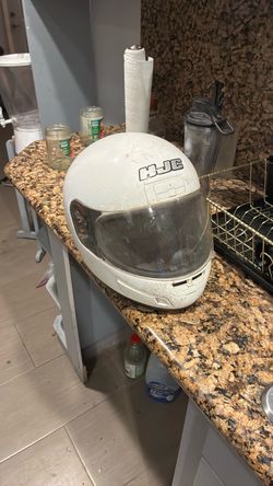 Full face motorcycle helmet (HJC)