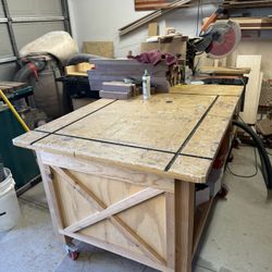 Workbench And Saw 