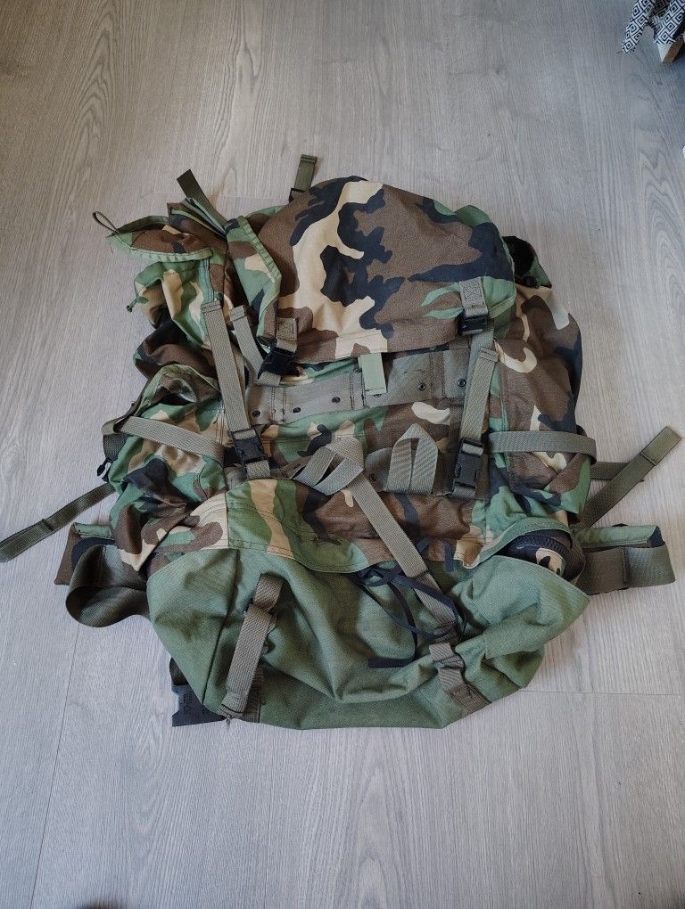 Backpack Woodland Camo