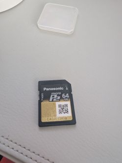 Panasonic Micro P2 memory card 64gb