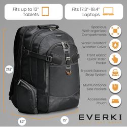 Everki - Titan Backpack (Brand New - Sealed)