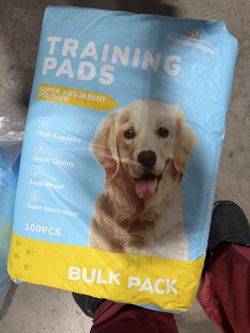 BrandonSuper Dog Training Pads 100PCS Bulk Pack - Super Absorbent