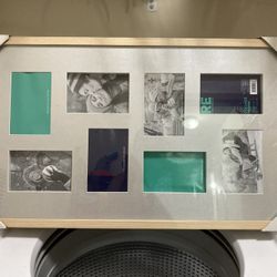 8 Pic Collage Photo Frame . 