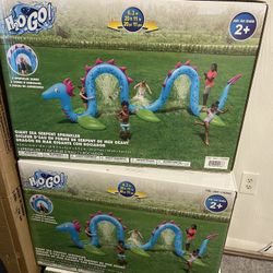 Brand new GIANT SEA SERPENT SPRINKLER GICLEUR D'EAU EN FORME DE SERPENT DE MER GÉANT DRAGON