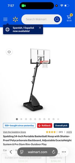 Spalding hoop