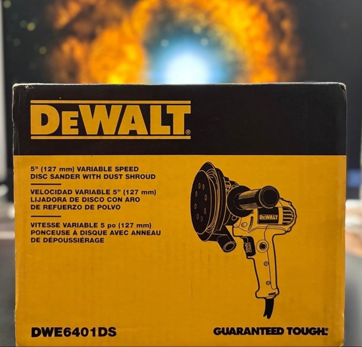 Dewalt 5” Variable Speed Disc Sander
