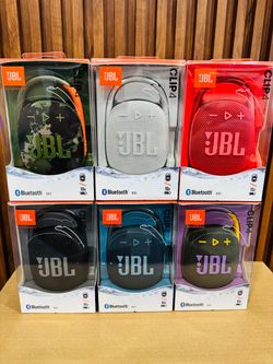 JBL Clip 4 Bluetooth Speaker – 6 Pack