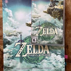 The Legend Of Zelda / Tears Of The Kingdom / With Complete Official Strategy Guide 