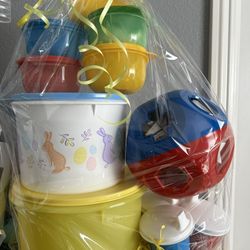 Tupper Gift basket