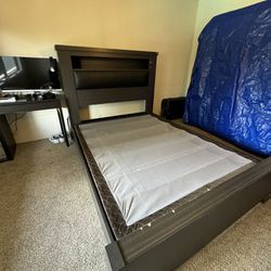 Queen Bed Frame & Box Spring