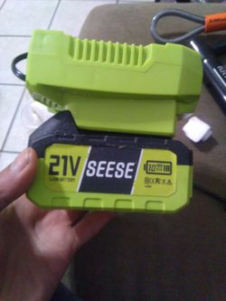 21v li ion battery and charger