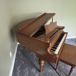 Antique Kimball Baby Grand Piano