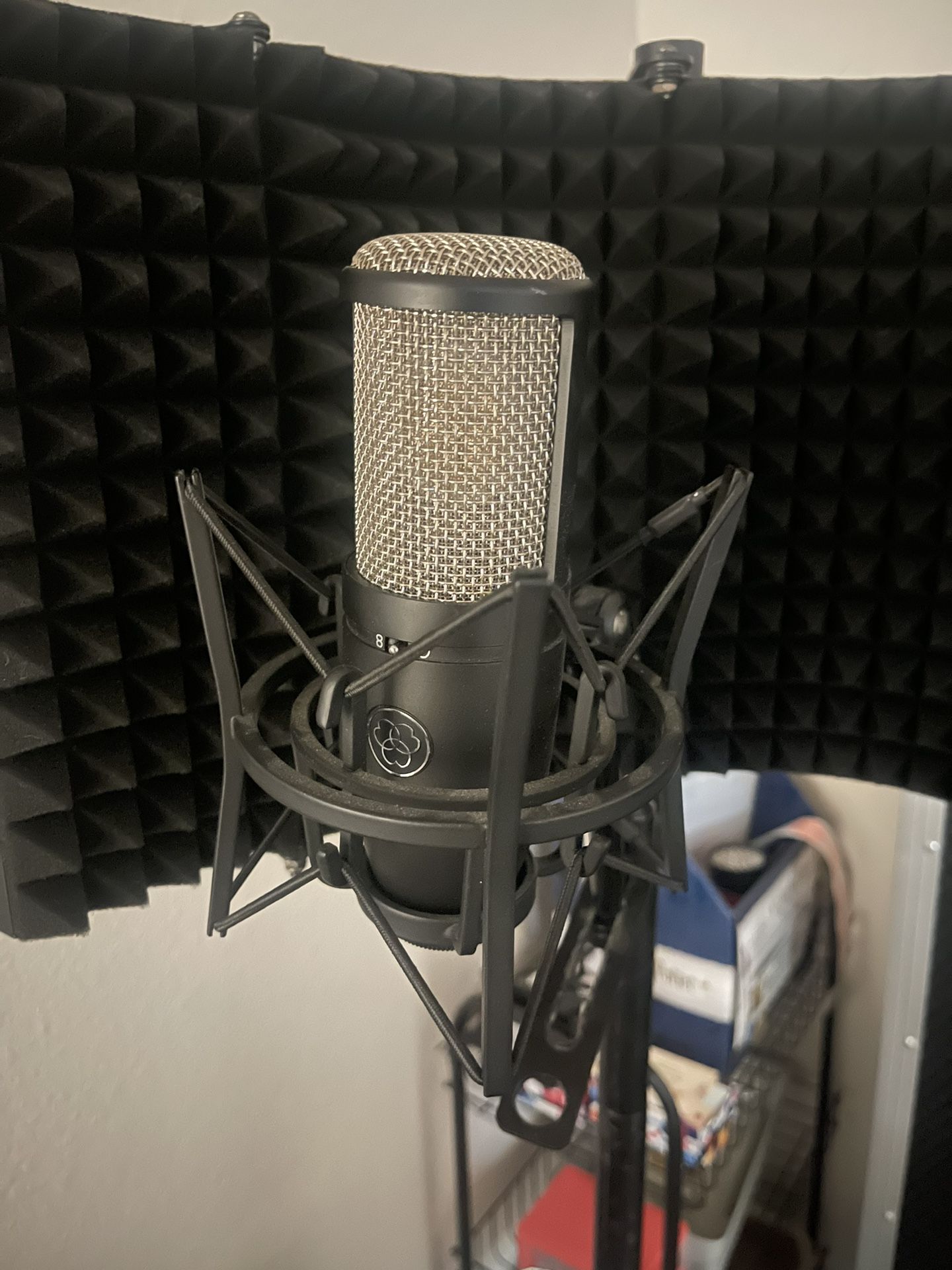 AKG Condenser Mic Mandela by Sadek 9 inch Koi fish bowl